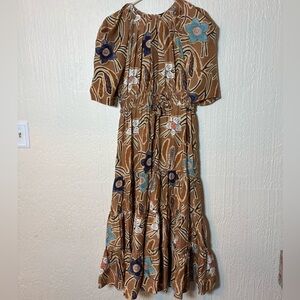 Ulla Johnson Zeenat Midi Dress Size 6
